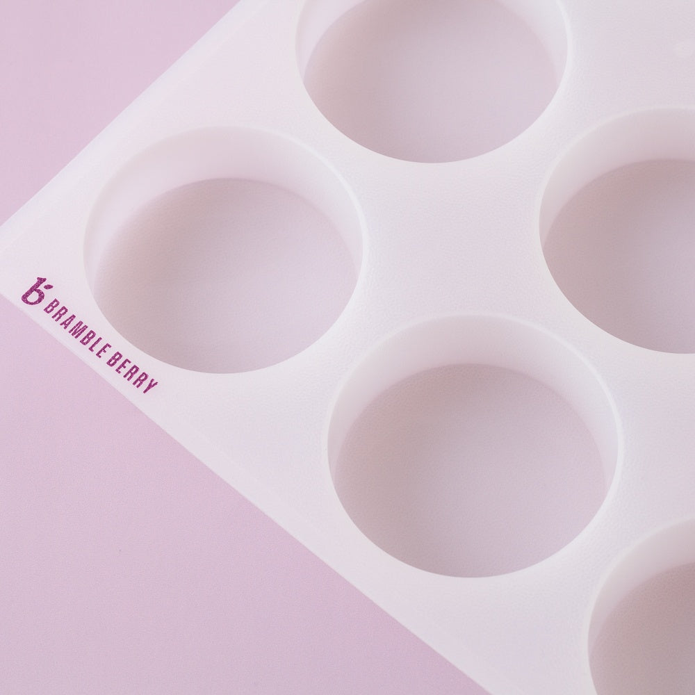 Bramble Berry 12 Bar Round Silicone Mold - 20 molds