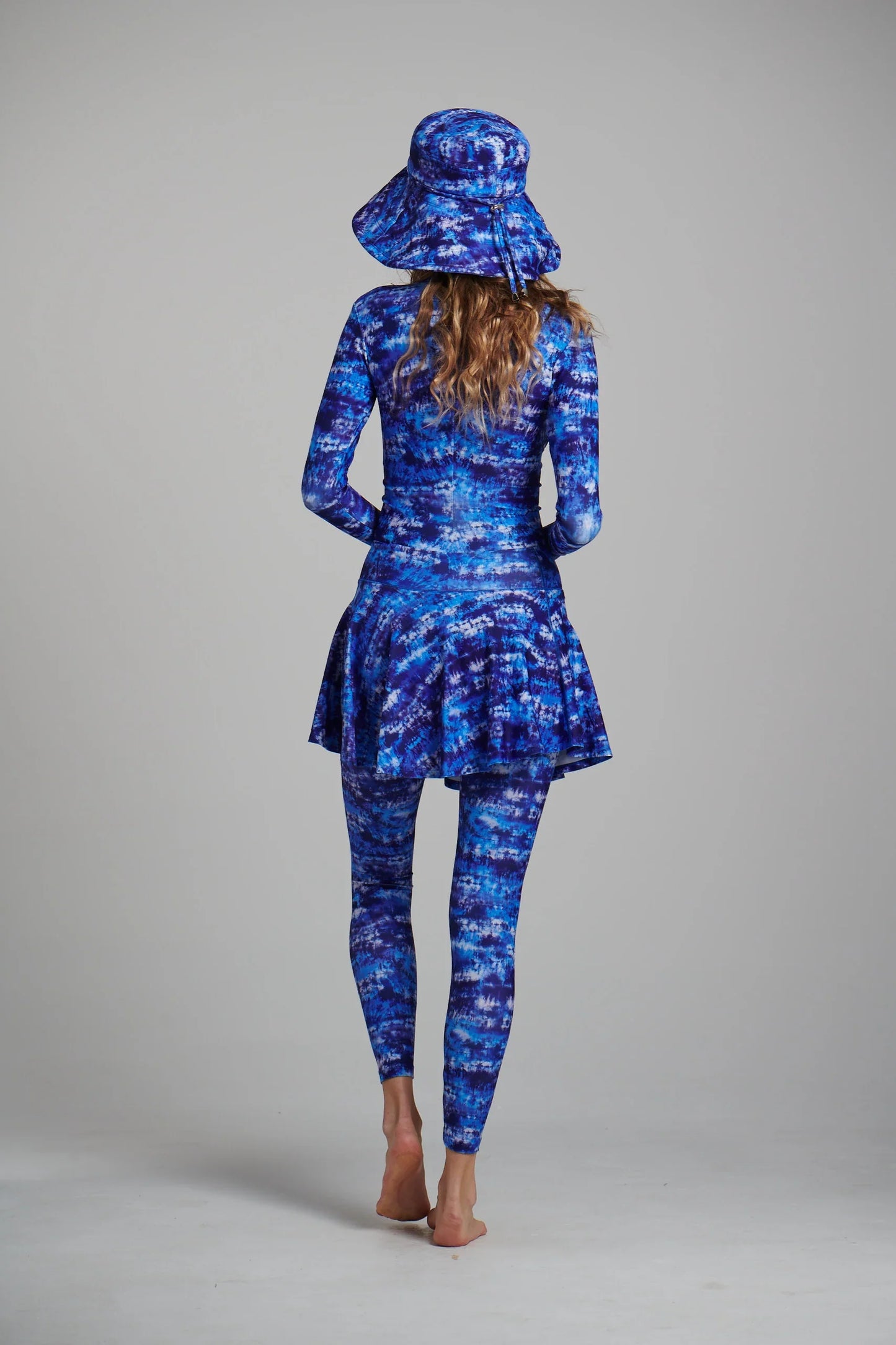 Watskin Sunwear Isabel Tennis Skirt in Tie Dye