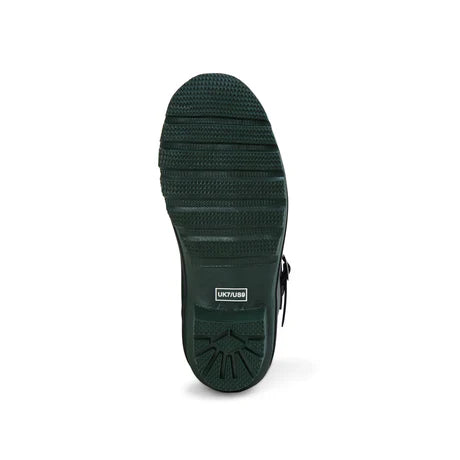 Jileon Rain Boots Half Height Green Rain Boots - Wide Foot and Ankle