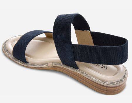 Marmi Shoes Vaneli Bordy - Navy Linelast