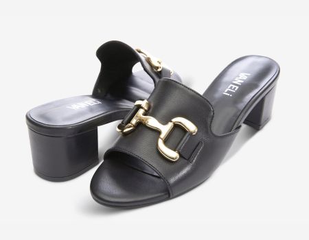 Marmi Shoes Vaneli Oksana - Black Nappa