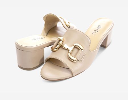 Marmi Shoes Vaneli Oksana - Light Taupe Nappa