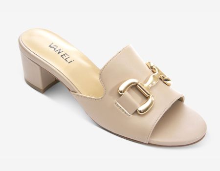 Marmi Shoes Vaneli Oksana - Light Taupe Nappa