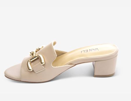 Marmi Shoes Vaneli Oksana - Light Taupe Nappa