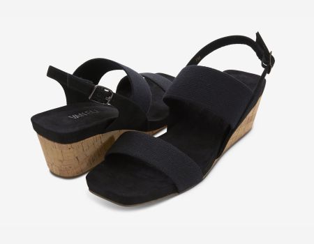 Marmi Shoes Vaneli Catlee - Black Linelast