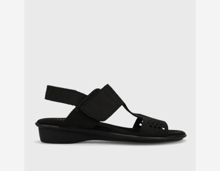 Marmi Shoes Sesto Meucci Elicia - Black Nabuk