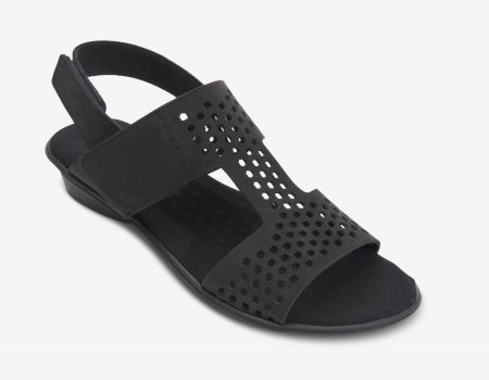 Marmi Shoes Sesto Meucci Elicia - Black Nabuk