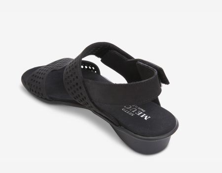 Marmi Shoes Sesto Meucci Elicia - Black Nabuk