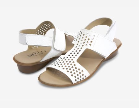 Marmi Shoes Sesto Meucci Elicia - White Saratoga