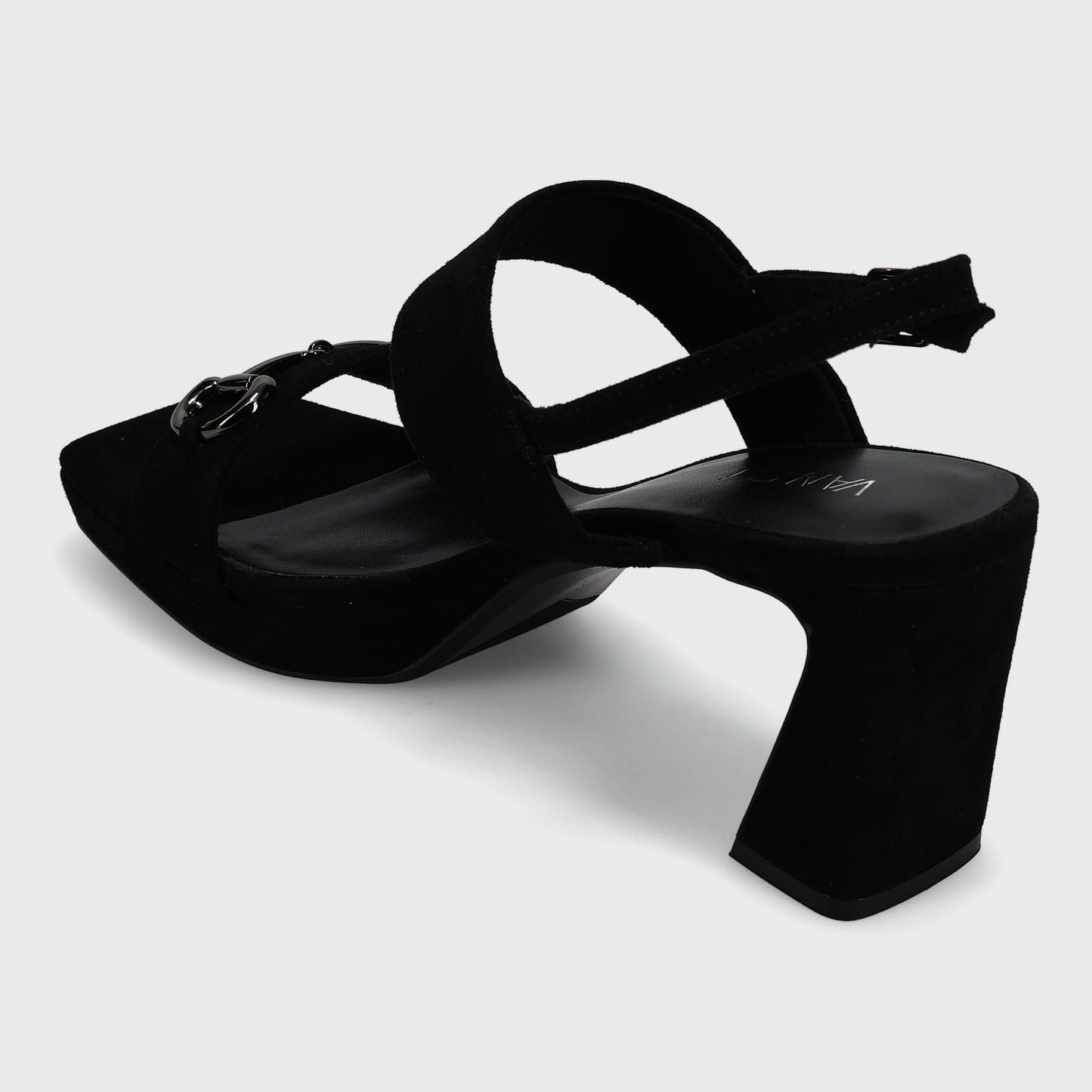 Marmi Shoes Vaneli Morena - Black Suede
