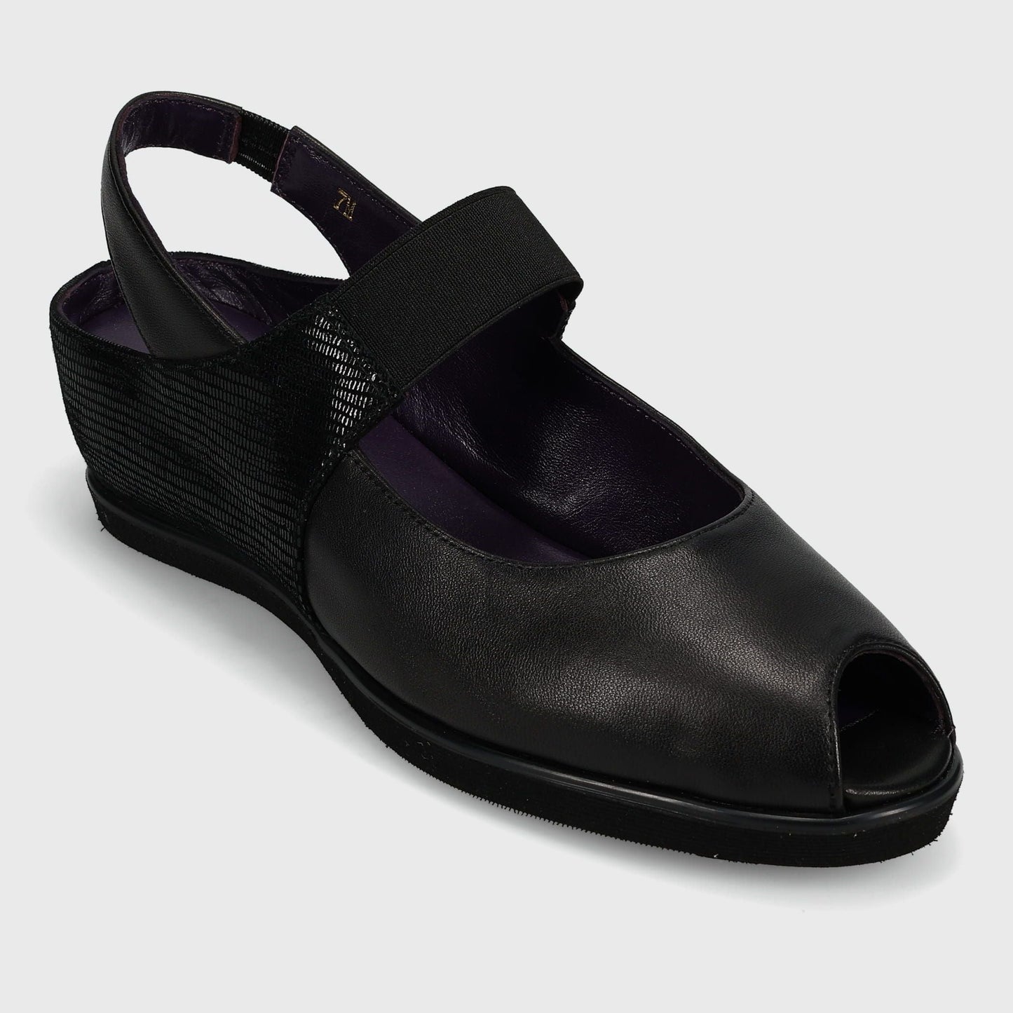 Marmi Shoes Vaneli Rayce - Black Nappa Black Miniliz