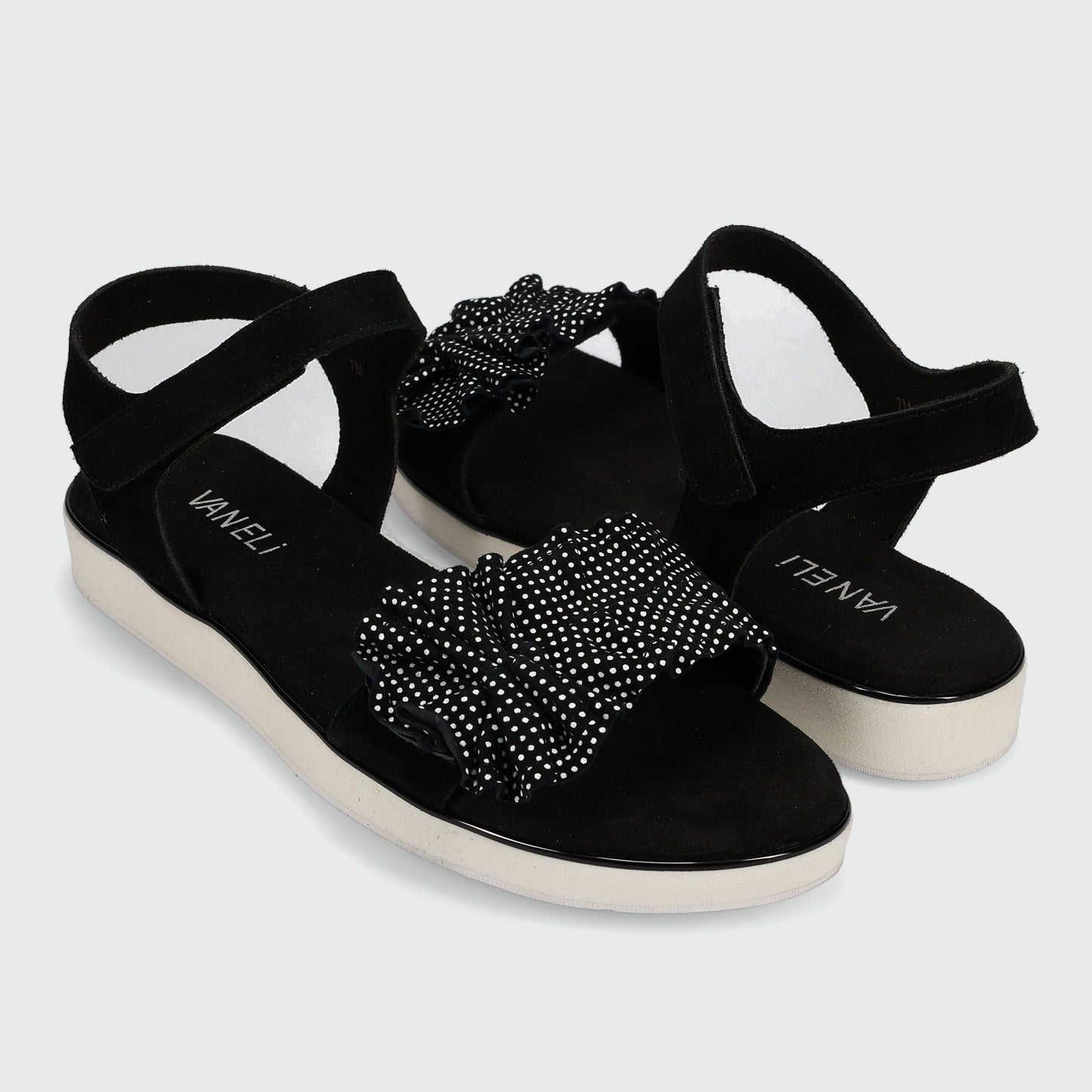 Marmi Shoes Vaneli Elsbet - Black Suede