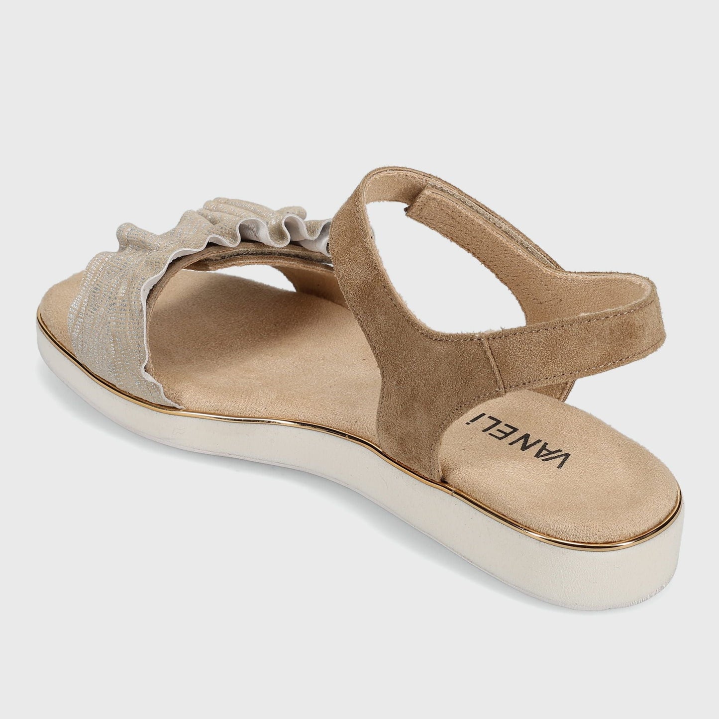 Marmi Shoes Vaneli Elsbet - Camel Suede