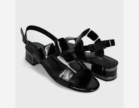 Marmi Shoes Vaneli Hatty - Black Naplak
