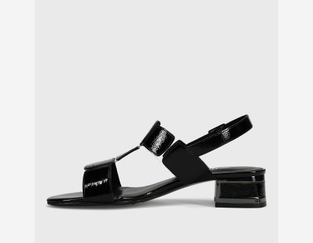 Marmi Shoes Vaneli Hatty - Black Naplak