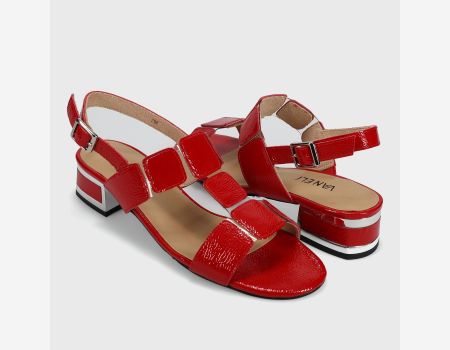 Marmi Shoes Vaneli Hatty - Red Naplak