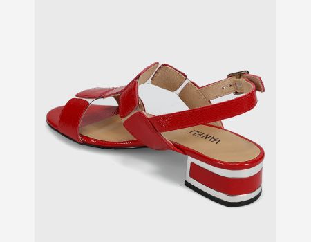 Marmi Shoes Vaneli Hatty - Red Naplak