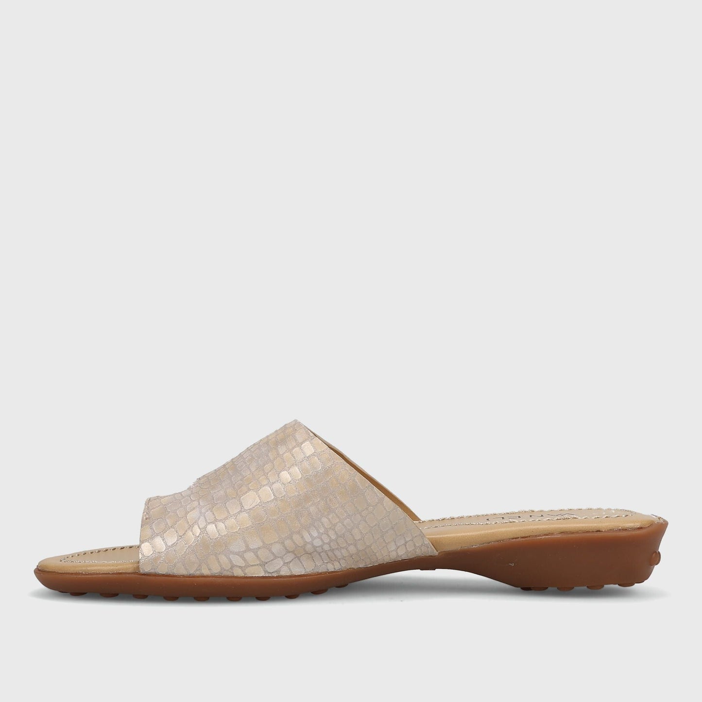 Marmi Shoes Vaneli Tallis - Champagne Boro Print