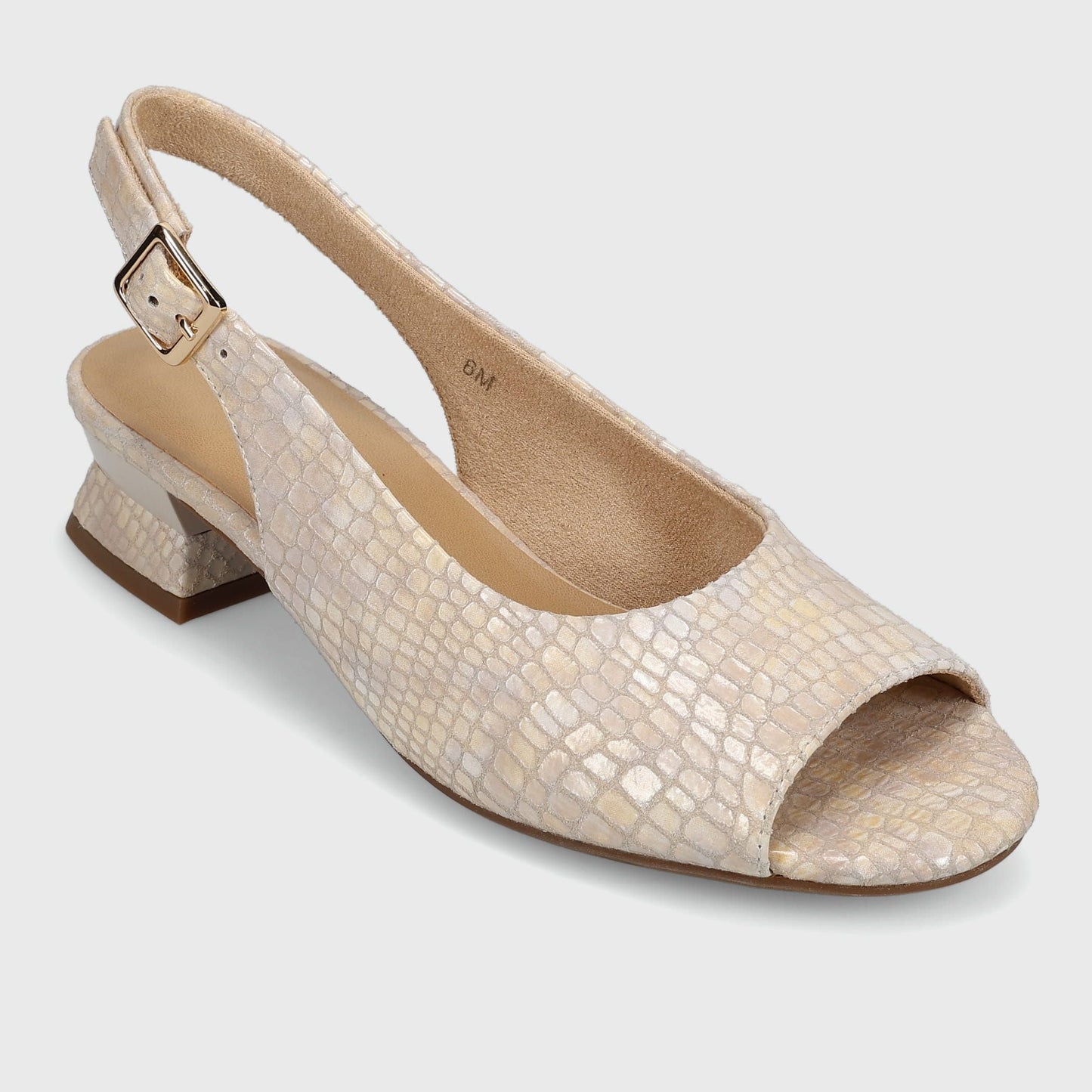 Marmi Shoes Vaneli Matyra - Champagne Boro Print