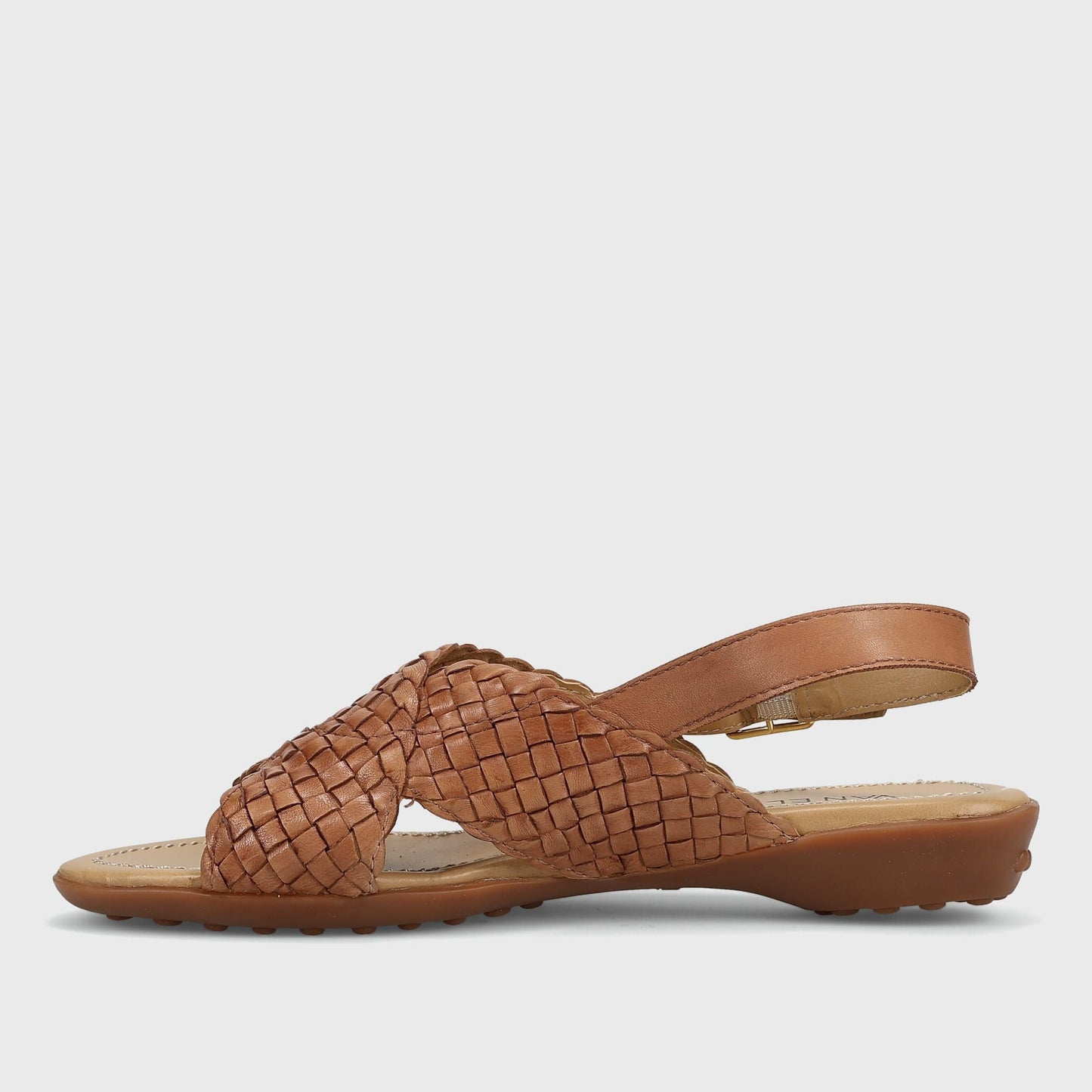Marmi Shoes Vaneli Tagus - Camel Burnished Woven Nappa