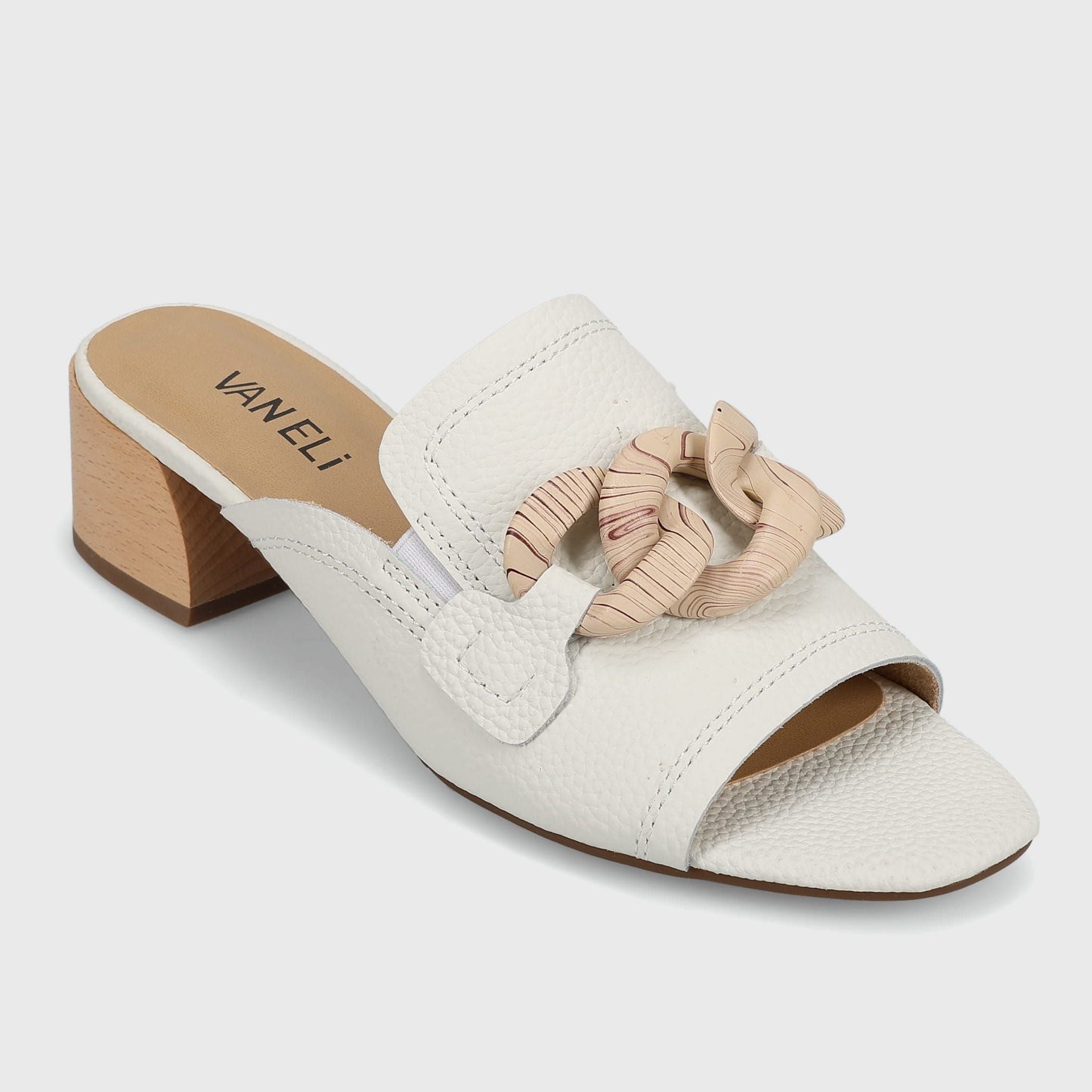 Marmi Shoes Vaneli Cannia - White Milled Calf