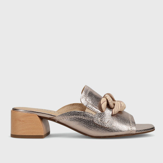 Marmi Shoes Vaneli Cannia - Shell Grained Metallic