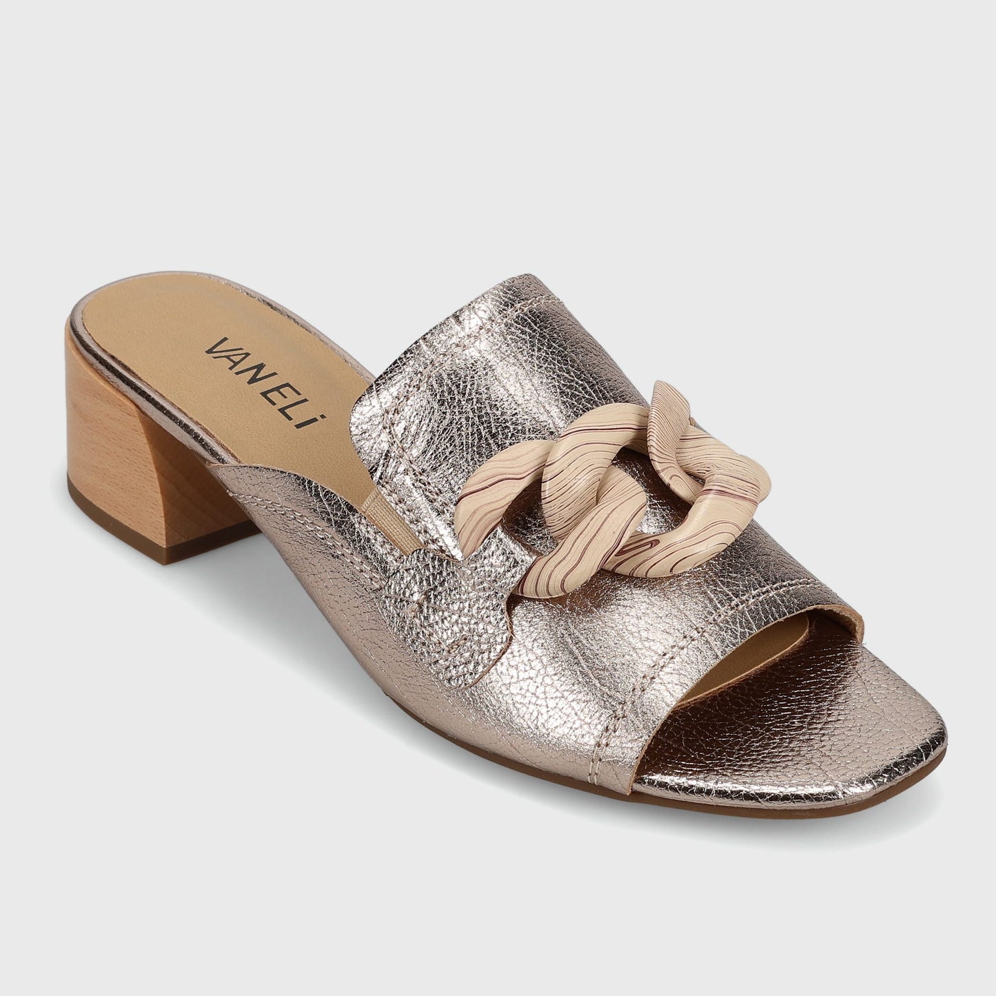 Marmi Shoes Vaneli Cannia - Shell Grained Metallic