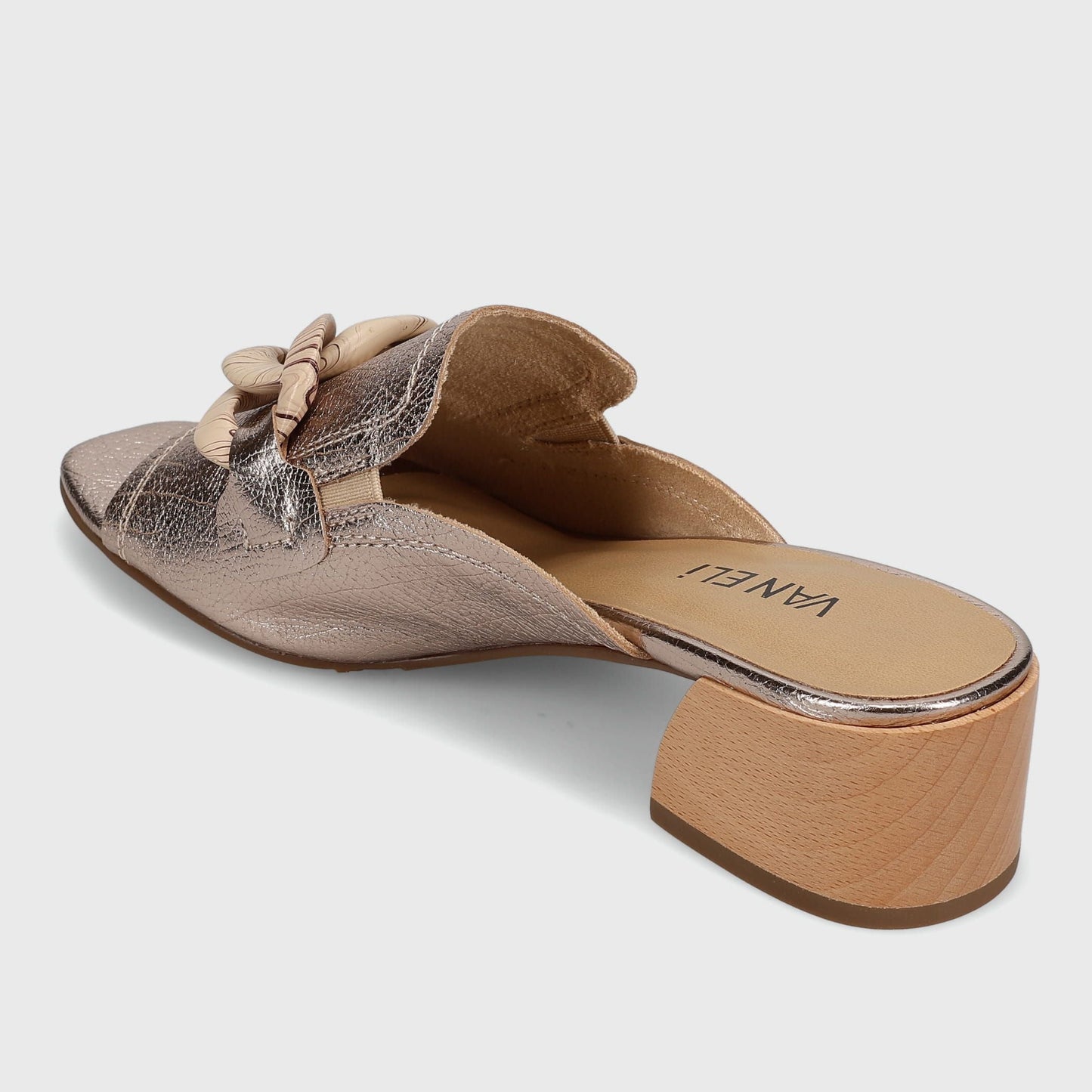 Marmi Shoes Vaneli Cannia - Shell Grained Metallic
