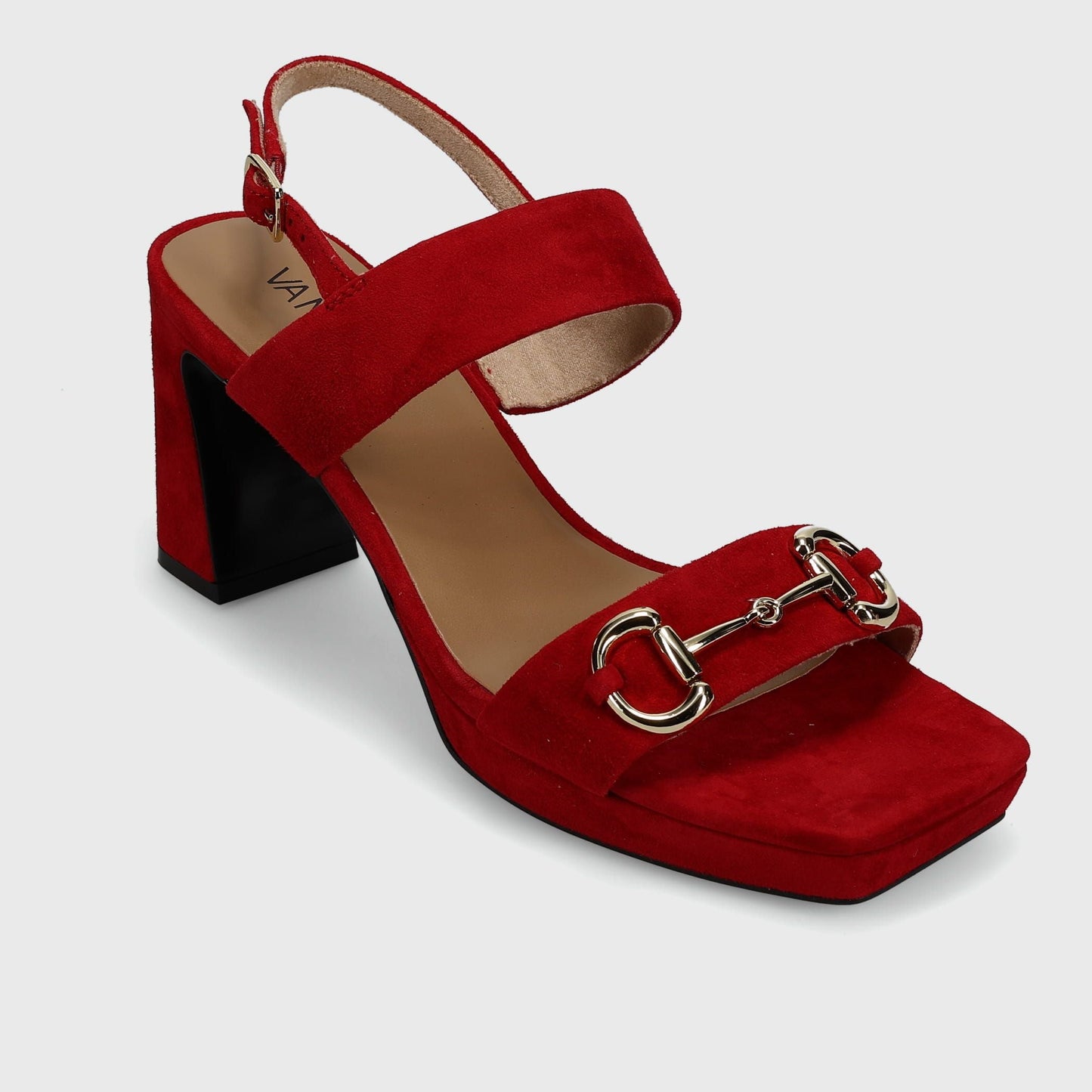 Marmi Shoes Vaneli Morena - Red Suede
