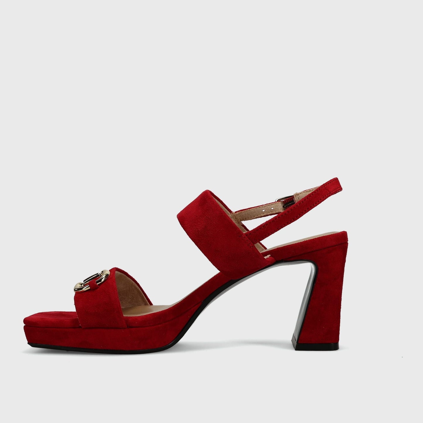 Marmi Shoes Vaneli Morena - Red Suede