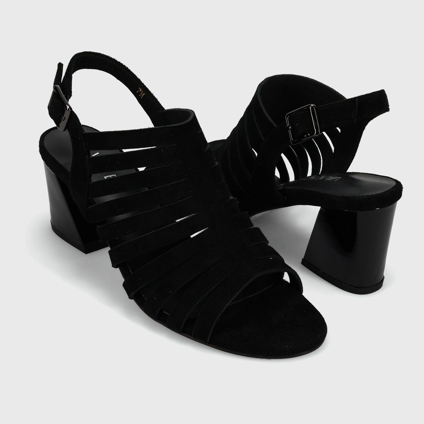 Marmi Shoes Vaneli Bina - Black Suede