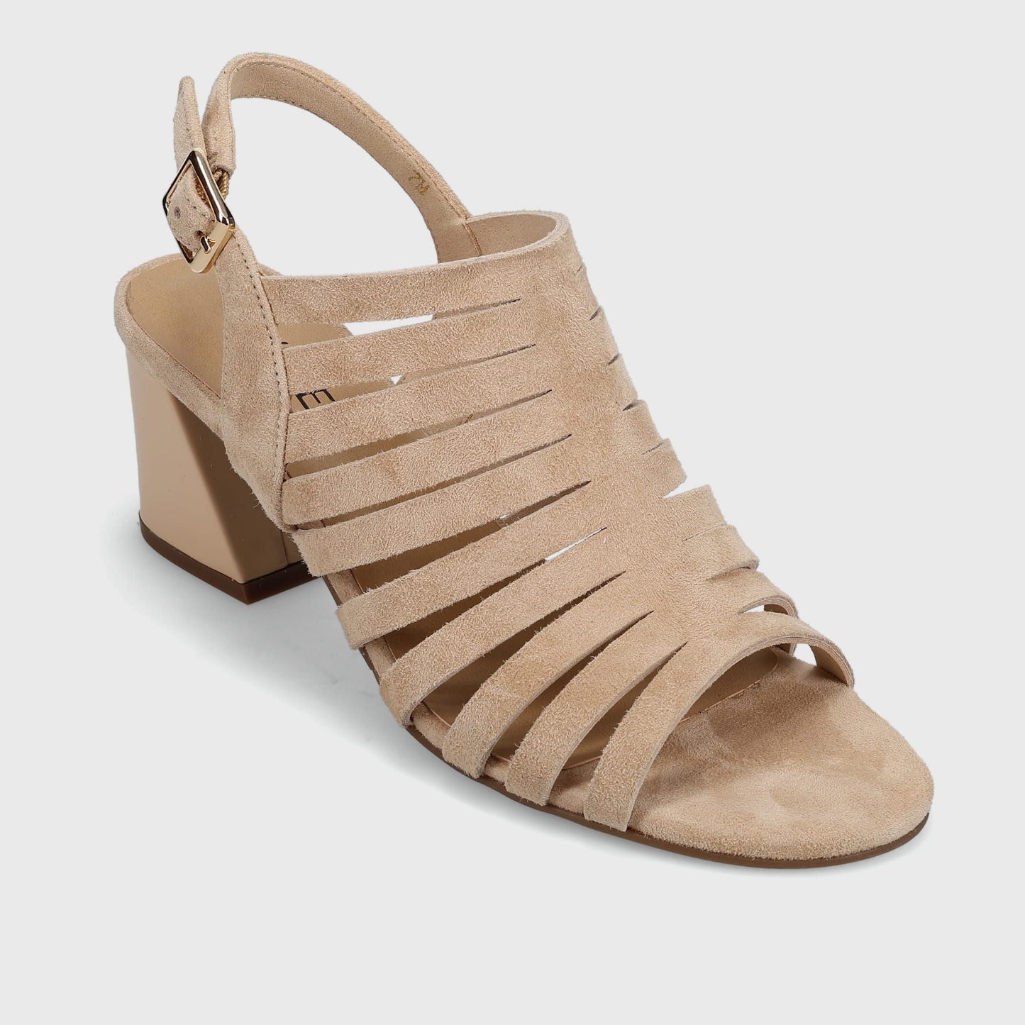 Marmi Shoes Vaneli Bina - Nude Suede