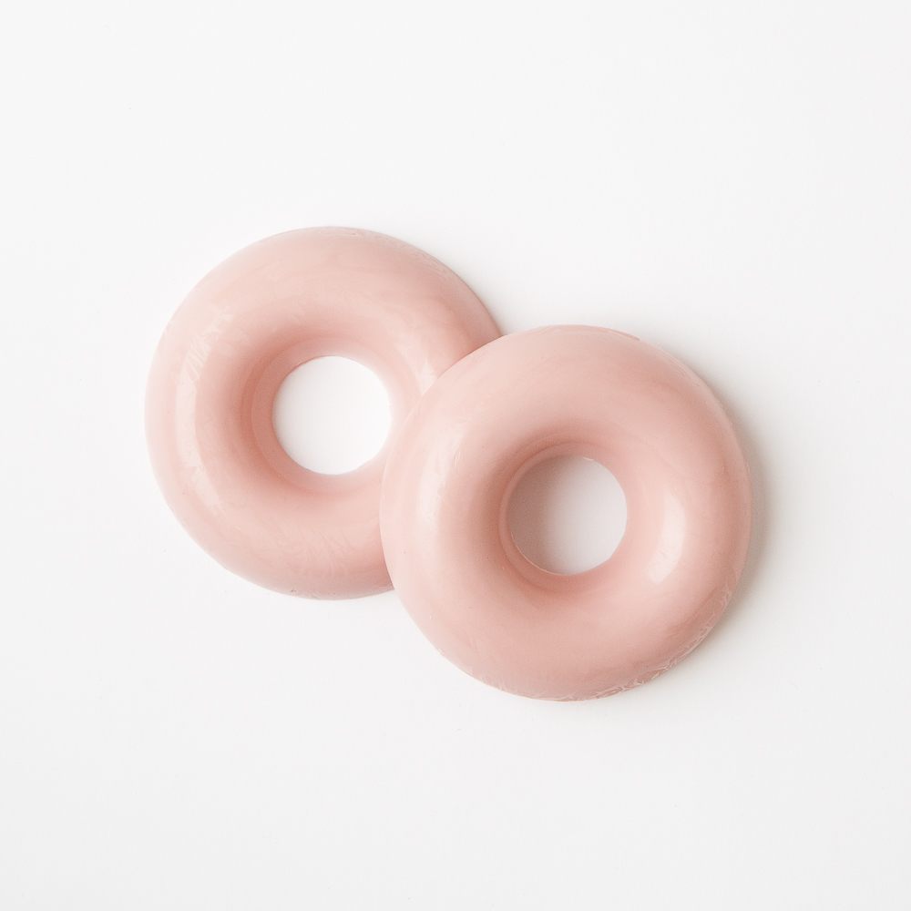 Bramble Berry 4 Cavity Donut Silicone Mold (x2)