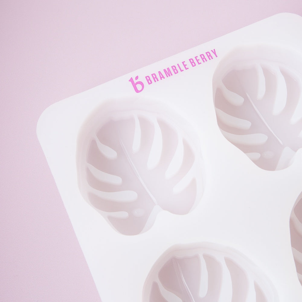 Bramble Berry 4 Cavity Monstera Silicone Mold (x2)