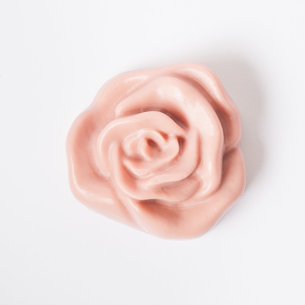 Bramble Berry 2 Cavity Silicone Rose Mold (x5)