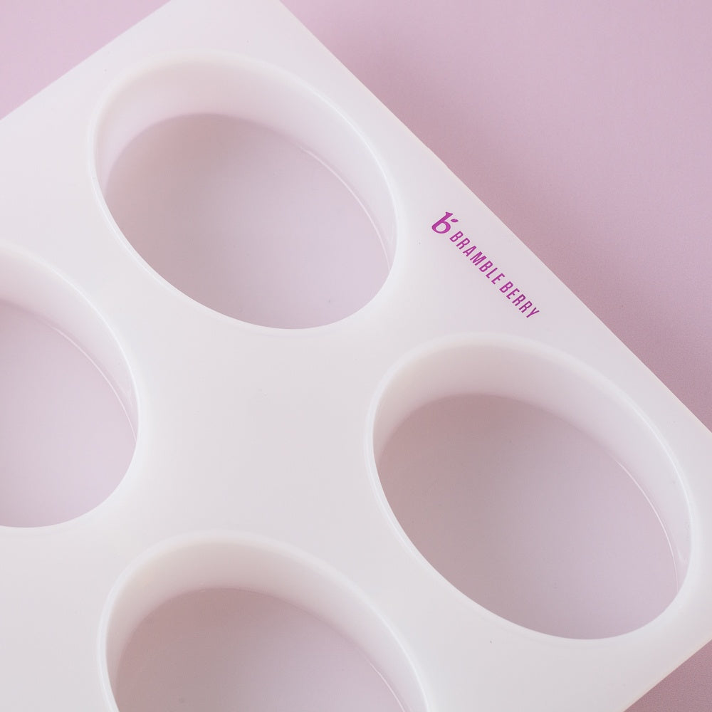 Bramble Berry 6 Bar Oval Silicone Mold (x2)