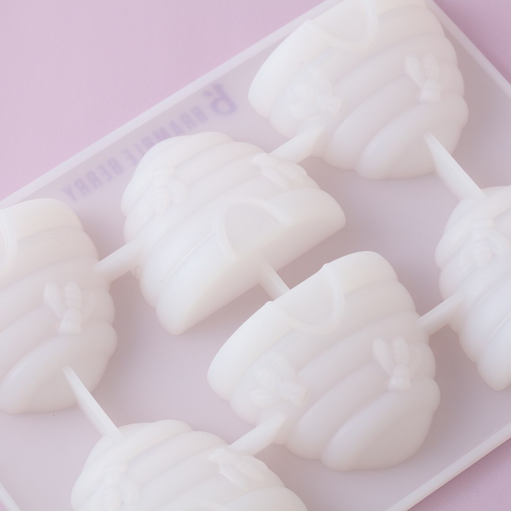 Bramble Berry 6 Cavity Beehive Silicone Mold (x2)