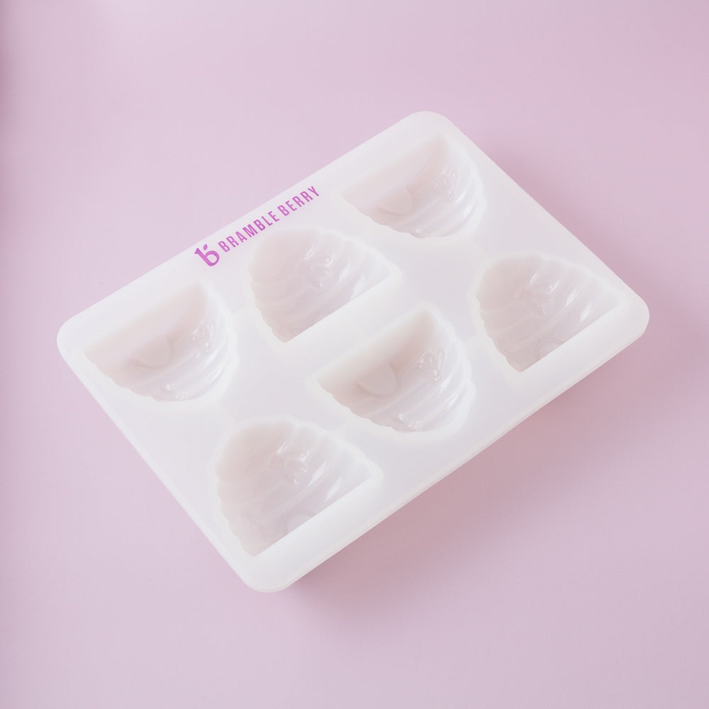 Bramble Berry 6 Cavity Beehive Silicone Mold (x2)