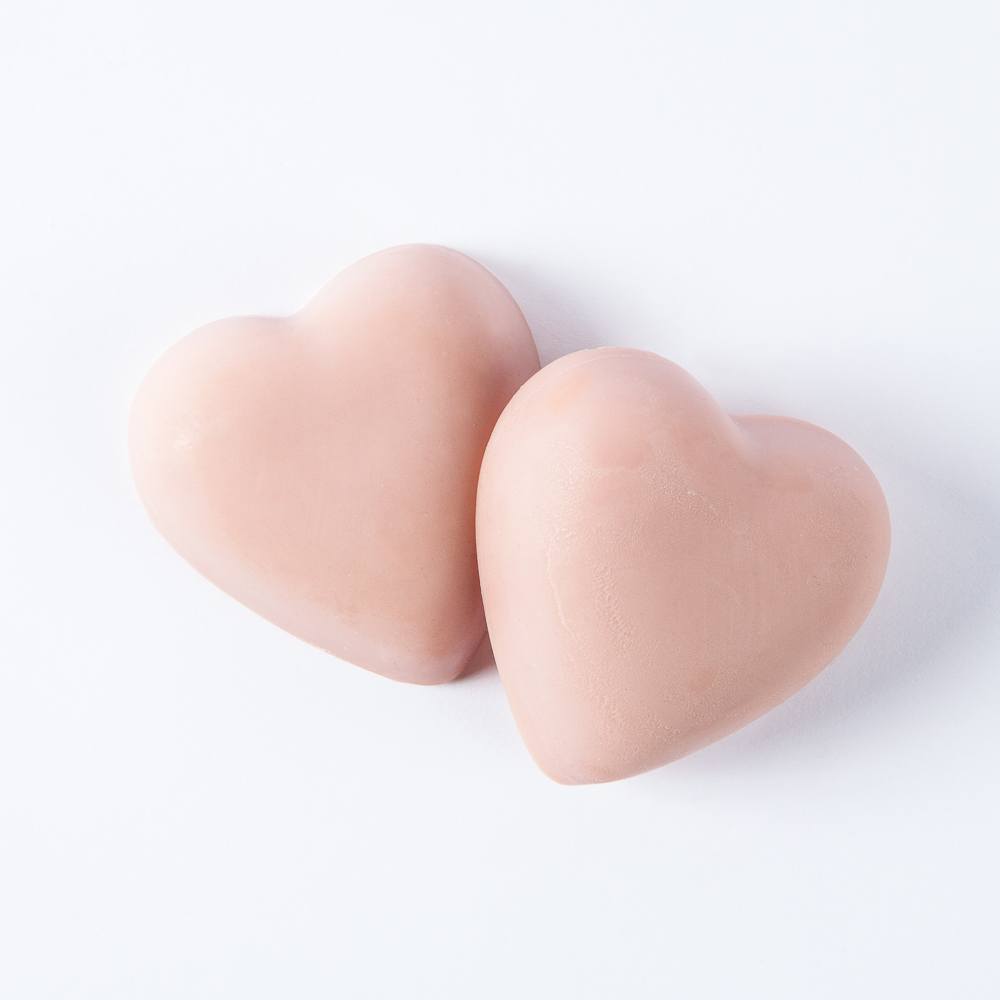 Bramble Berry 6 Cavity Heart Silicone Mold (x2)