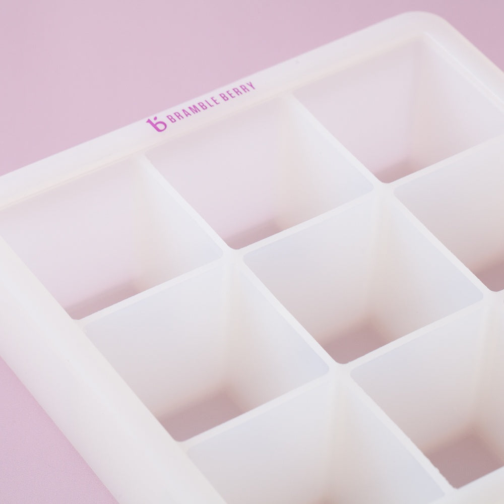 Bramble Berry 9 Cube Soap Silicone Mold (x2)