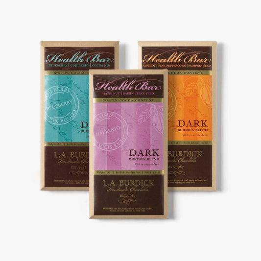 L.A. Burdick Chocolates Health Bar Set