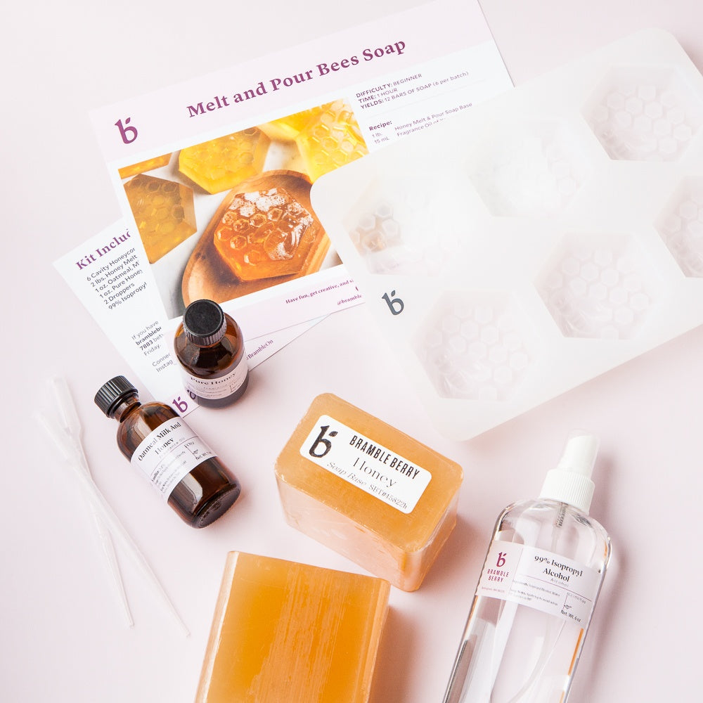 Bramble Berry Bee Melt and Pour Soap Kit