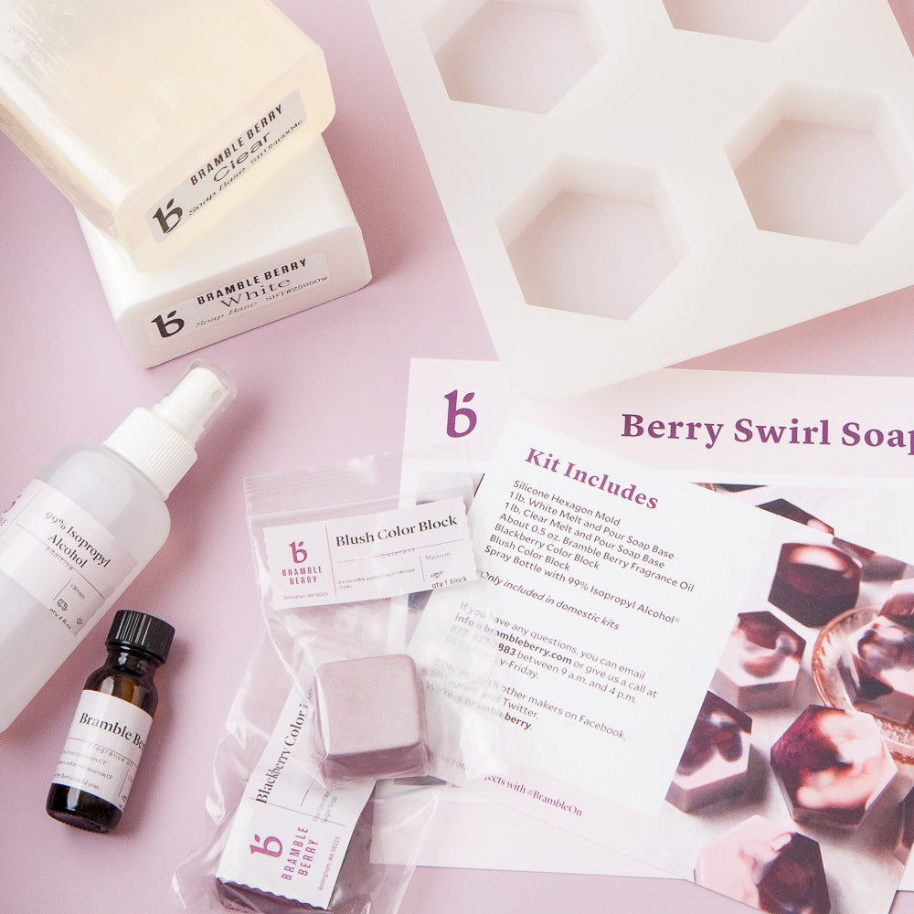 Bramble Berry Berry Swirl Soap Kit