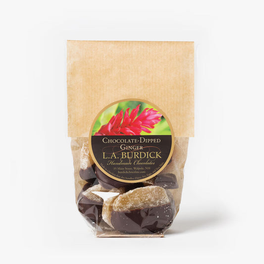 L.A. Burdick Chocolates Chocolate-Dipped Ginger x2