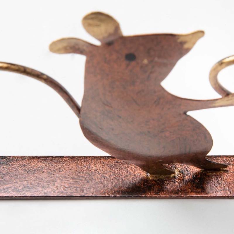 Wind and Weather Metal Mice Door Crawler