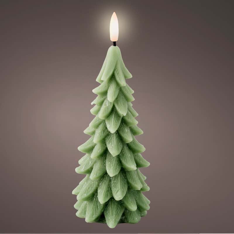 Wind and Weather LED Wax Tree Candle