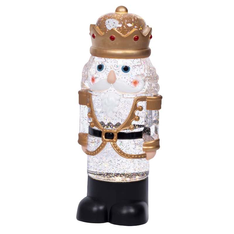 Wind and Weather LED Nutcracker Water Spinner