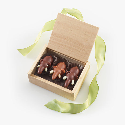 L.A. Burdick Chocolates Chocolate Elephants x2