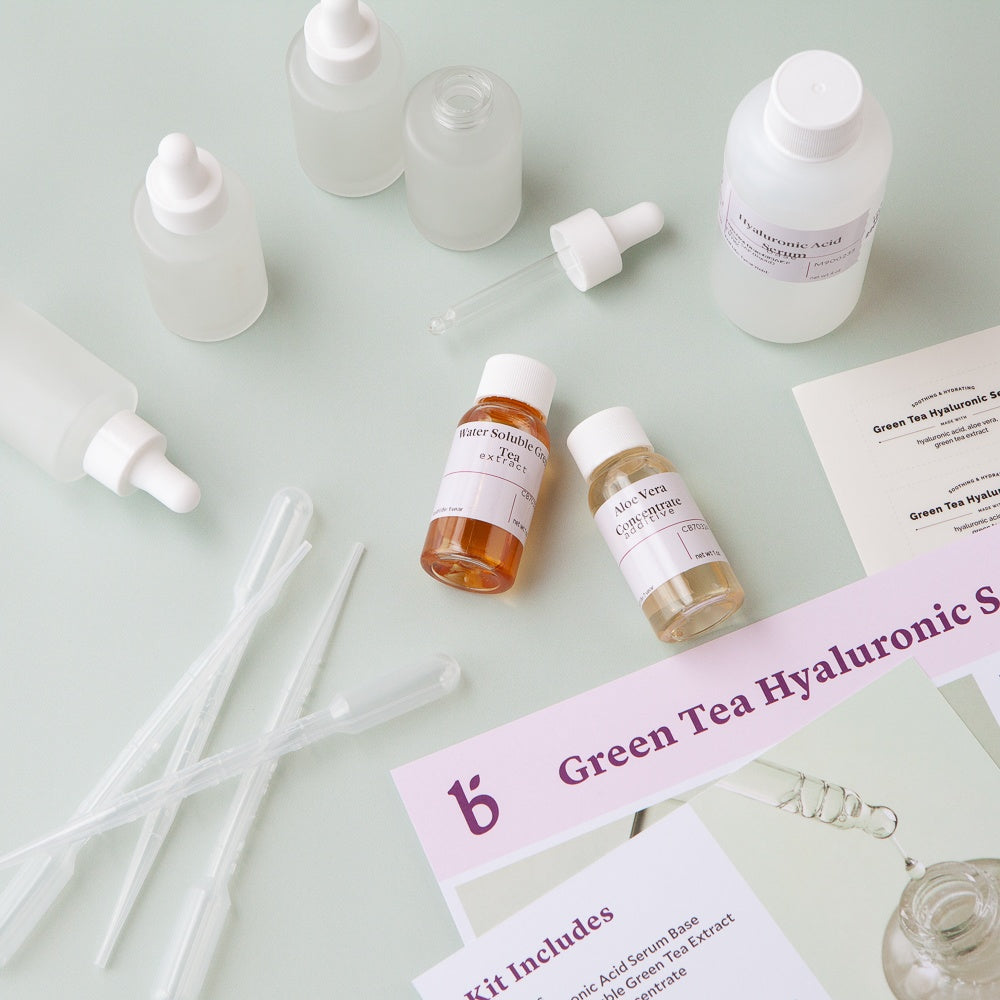 Bramble Berry Green Tea Hyaluronic Serum Kit