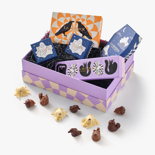 L.A. Burdick Chocolates Whiskers, Whispers, and Whimsy Gift Set